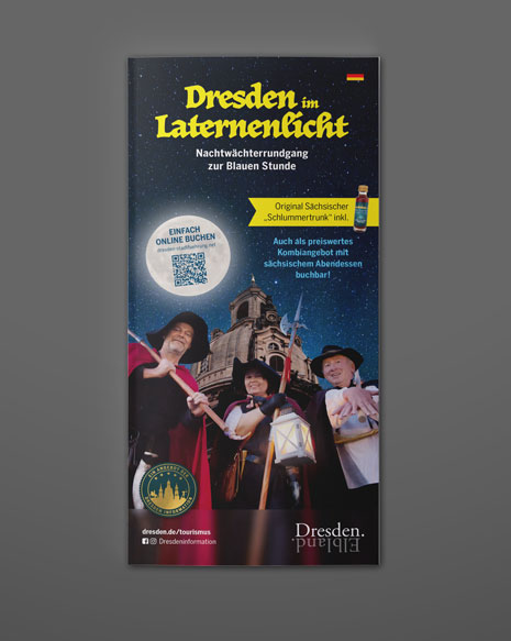 Dresden im Laternenlicht