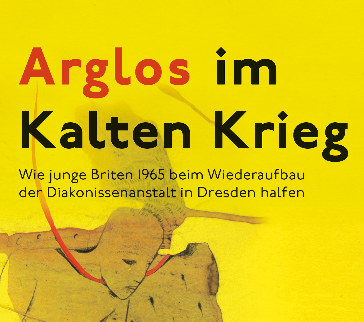 Plakat/Buchcover zur Lesung mit der Aufschrift 