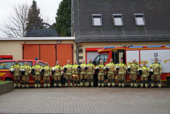 Gruppenfoto der Einsatzabteilung