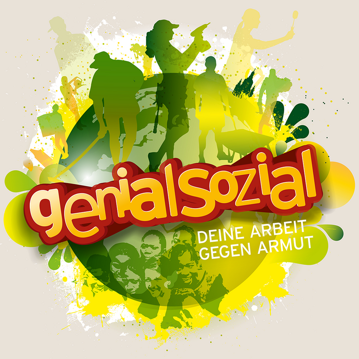 Logo für die Aktion "Genialsozial"