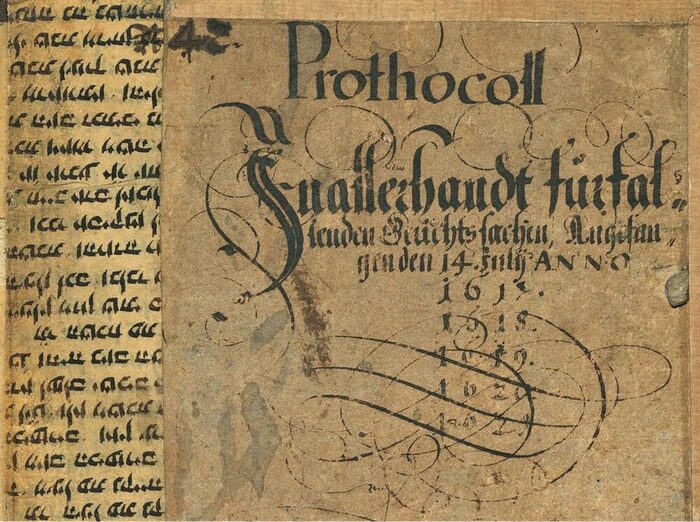 Fragment einer hebräischen Pergamenthandschrift des 13. Jahrhunderts