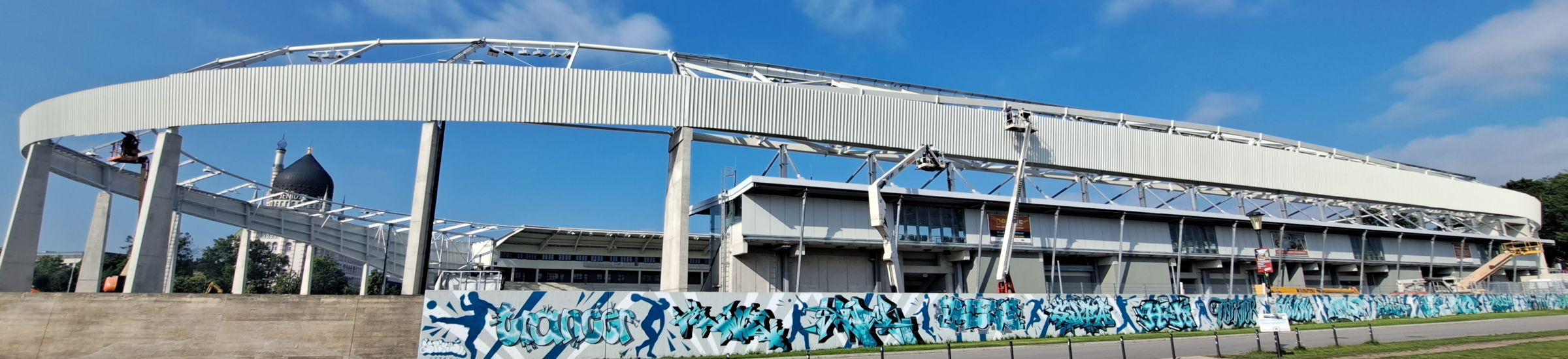 Um- und Ausbau Heinz-Steyer-Stadion