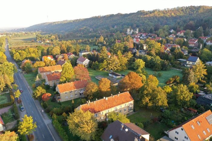 View at Pillnitzer Landstraße / Van Gogh Straße