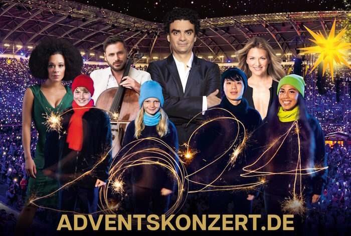 Kampagnenmotiv Adventskonzert 2024